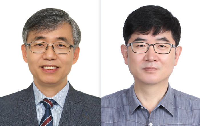 김성수 과기혁신본부장(왼쪽), 김상식 고려대 교수