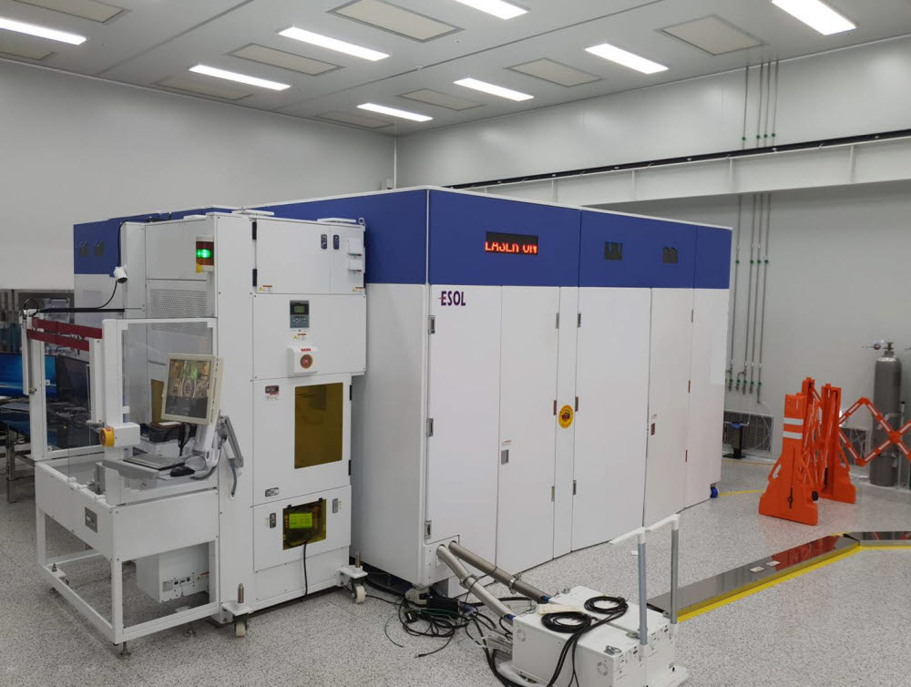 이솔의 차세대 EUV 마스크 PSM 성능 측정 데모장치. <이솔 제공>