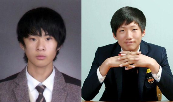 김광배씨의 아들 건우군(왼쪽)과 장훈씨의 아들 준형군. '4·16 세월호 참사 진상규명 및 안전사회 건설을 위한 피해자가족협의회' 제공