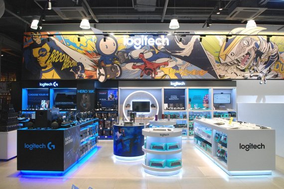 스타필드 하남점 일렉트로마트 '로지텍 브랜드샵'