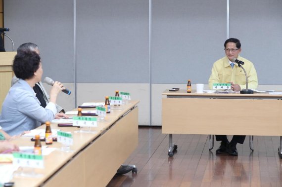 이재준 고양시장 ‘동(洞) 통장협의회 소통간담회’. 사진제공=고양시