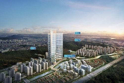 DMC스타허브플러스 광역조감도