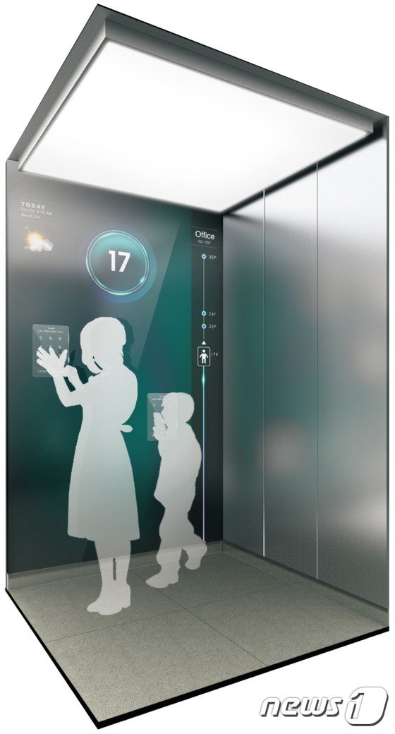 현대엘리베이터 '애니베이터'© News1 /사진=뉴스1