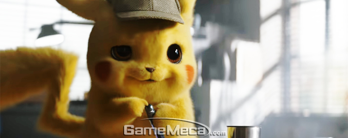 ▲복슬복슬한 피카츄가 끝이 아니었다 (사진출처: 영화 '명탐정 피카츄' 트레일러 갈무리)