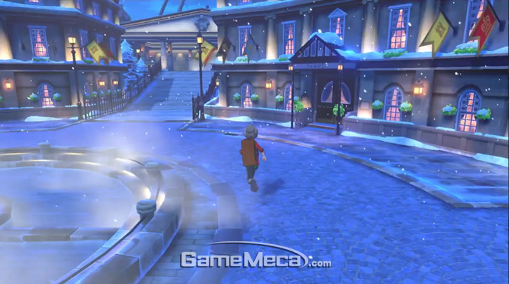 ▲ 기운찬 불타입 토끼 포켓몬 '염버니' (사진출처: 게임 공식 트레일러 갈무리)