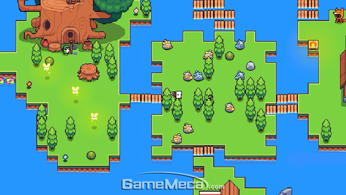 ▲ 귀여운 2D 도트그래픽과 전원적인 풍경은 '스타듀밸리'와 유사한 느낌을 준다 (사진출처: 스팀 공식 홈페이지)