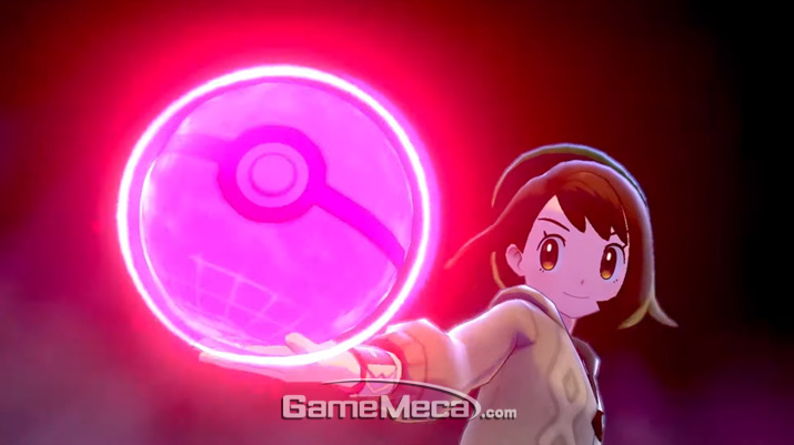 ▲ 그의 조수 소니아가 조력자로 등장한다 (사진출처: 포켓몬 다이렉트 생방송 갈무리)