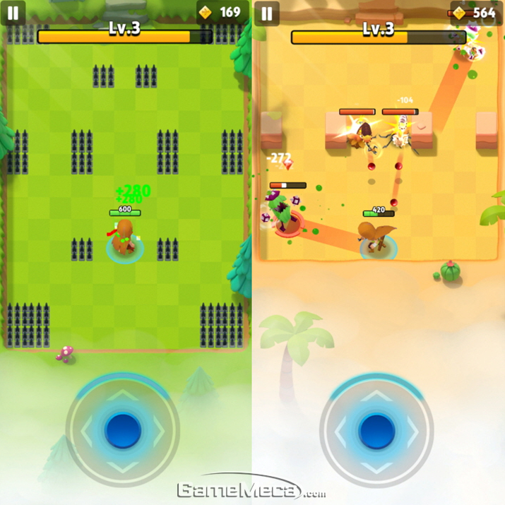 ▲ 다양한 변수가 있기에 매번 다른 게임을 하는 듯한 느낌을 준다 (사진: 게임메카 촬영)