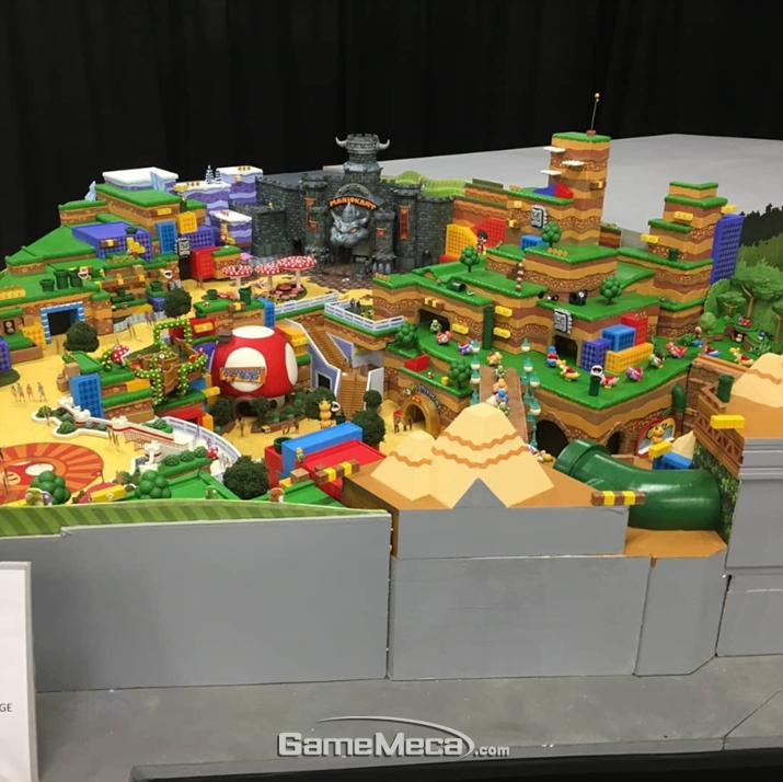 ▲ 버섯 왕국과 쿠파 성등을 확인할 수 있다 (사진출처: UUOpodcast 공식 홈페이지)