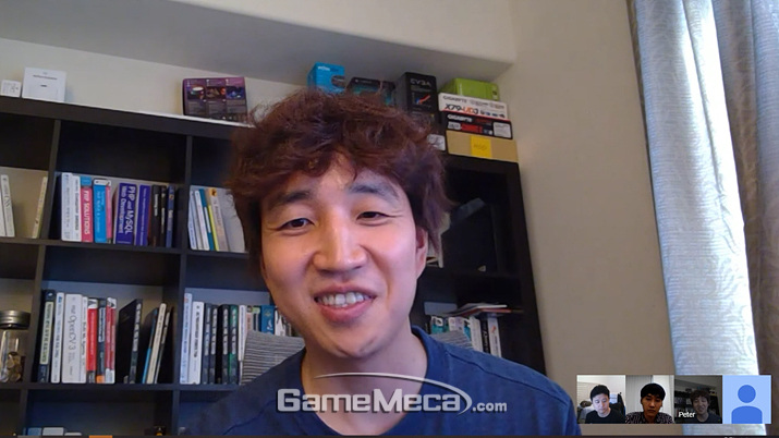 ▲ 핸즈업게임 박호성 대표 (사진: 게임메카 촬영)