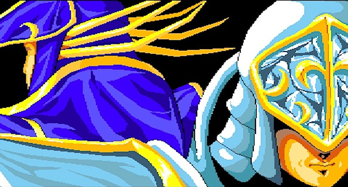 ▲ 어둠의 왕 '보젤'과 빛의 왕 '지크하르트'의 대립을 중심으로 진행된 '엘스리드’ 시리즈 (사진출처: Old Game Box)