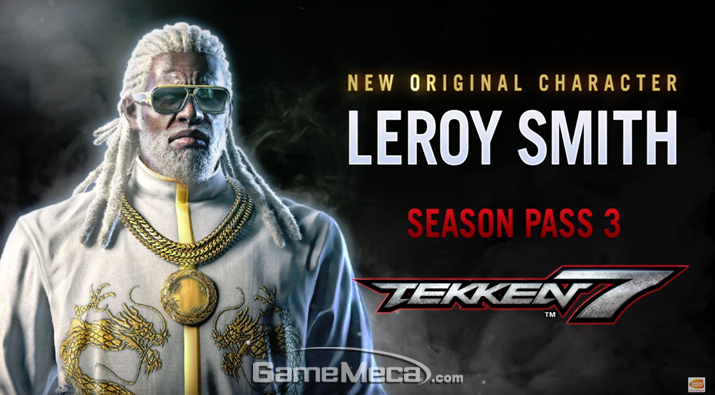 ▲ '철권' 시리즈에 처음 등장하는 '철권 7' 신규 캐릭터 리로이 스미스 (사진: 공식 영상 갈무리)