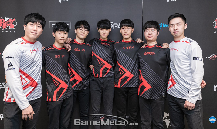 ▲ 두 번째로 출전을 확정지은 '그리핀' (사진제공: 라이엇게임즈)