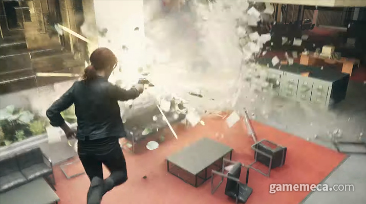 ▲ 레메디 액션 신작 '컨트롤' 출시 (사진출처: 게임 공식 영상 갈무리)