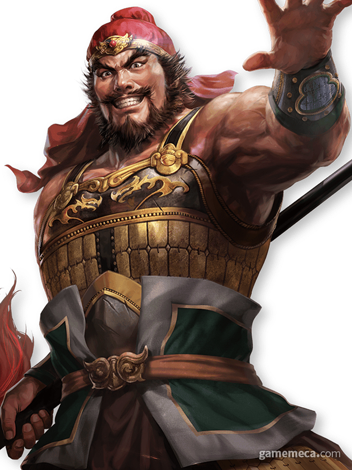 ▲ '삼국지 14' 하후돈 일러스트 (사진출처: 게임 공식 홈페이지)