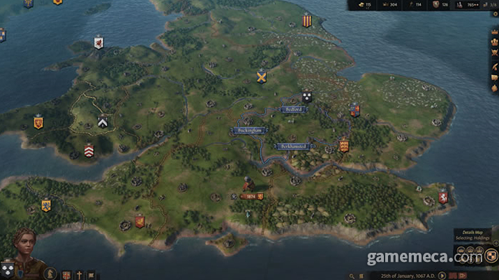 ▲ 크루세이더 킹즈 3 스크린샷 (사진출처: 패러독스 인터렉티브 공식 사이트)