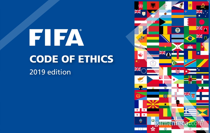 ▲ 매년 피파가 발행하는 '피파 윤리 규정' (사진출처: 피파 공식 홈페이지)