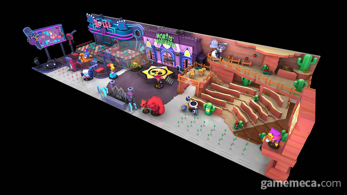 ▲ 슈퍼셀 지스타 2019 BTC 부스 (사진제공: 슈퍼셀)