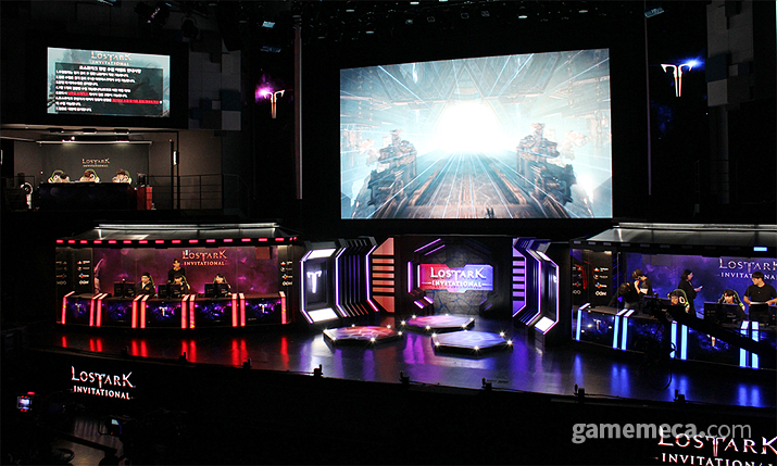 ▲ 지난 9일 열린 '로스트아크' e스포츠 이벤트 대회 현장 (사진제공: 스마일게이트)