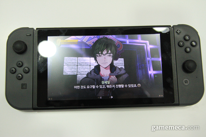 ▲; 닌텐도 스위치에서 가동되는 베리드;스타즈 (사진: 게임메카 촬영)