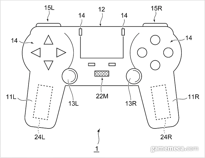 ▲ 지난 16일에 공개된 소니 컨트롤러 특허 (사진출처: 세계지식재산권기구 공식 홈페이지)