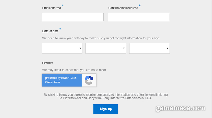 ▲ 구독 신청 후 메일로 PS5 관련 최신 정보를 받아볼 수 있다 (사진출처: SIE 공식 웹페이지)