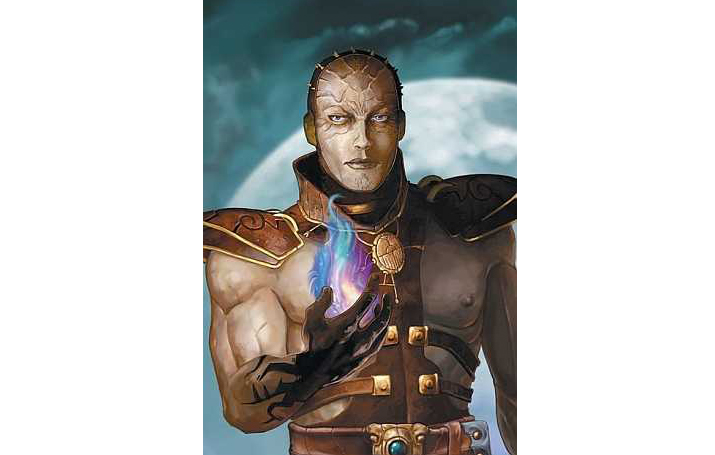 ▲ 마법사 치고는 근육이 장난 아닌 발더스 게이트 2 악당 이레니쿠스 (사진출처: 스팀)