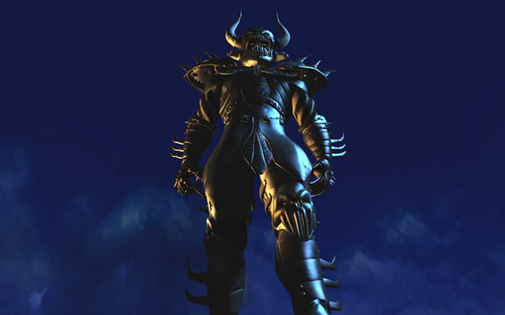 ▲ 게임 시작 동영상에 나오는 사레복의 모습(사진출처: 발더스 게이트 위키)