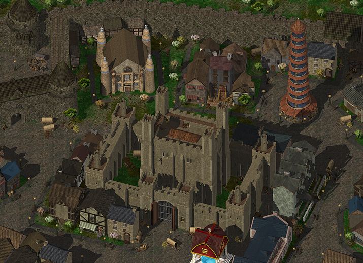 ▲ 게임에서 묘사된 도시 발더스 게이트 (사진출처: 발더스 게이트 위키)