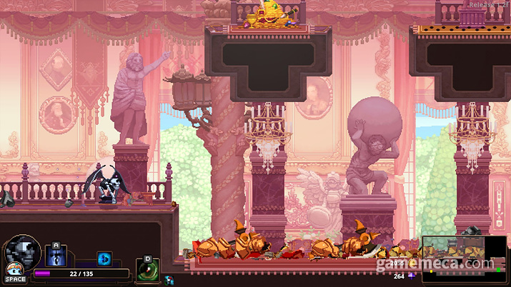 ▲ 2스테이지까지 마ㅈ치는 적들은 다 거기서 거기다;(사진: 게임메카 촬영)