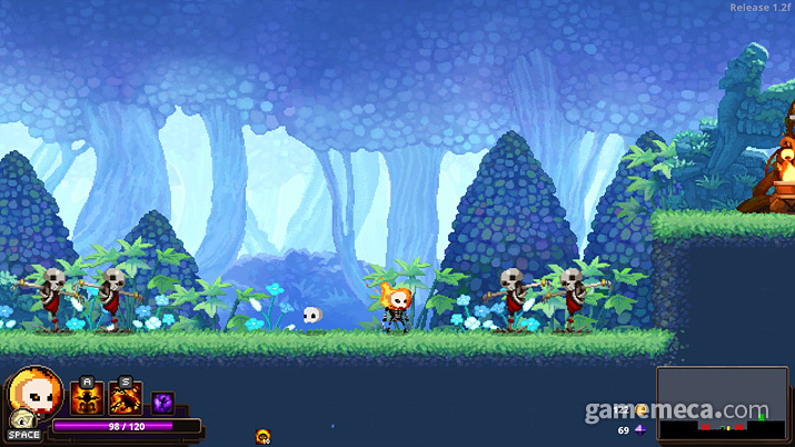 ▲ 누가봐도 고스트 라이더의 패러디 (사진: 게임메카 촬영)