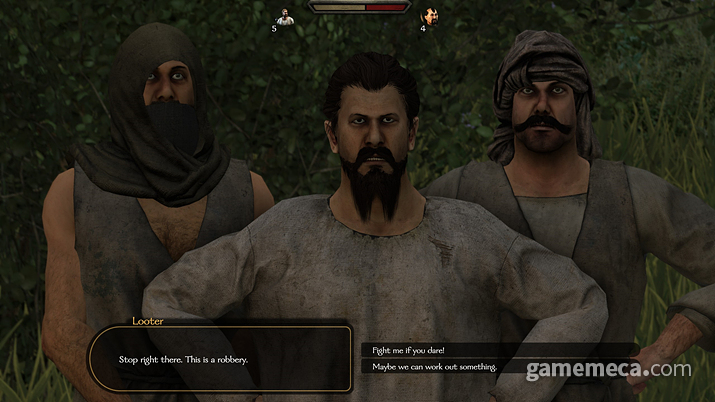 ▲ 평소에 만났던 도적들은 딱 이 수준에 불과했다 (사진: 게임메카 촬영)