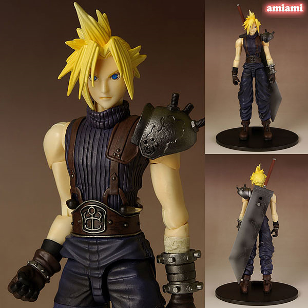 ▲ 스퀘어에닉스 플레이아츠. 2008년 출시된 액션 피규어로, 멀리서 보면 멋진데 가까이서 보면 조금... (사진출처: 아미아미 홈페이지)