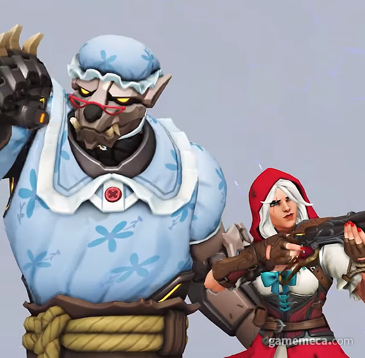 ▲ 용기수 메르시 (사진출처: 오버워치 공식 페이스북 영상 갈무리)