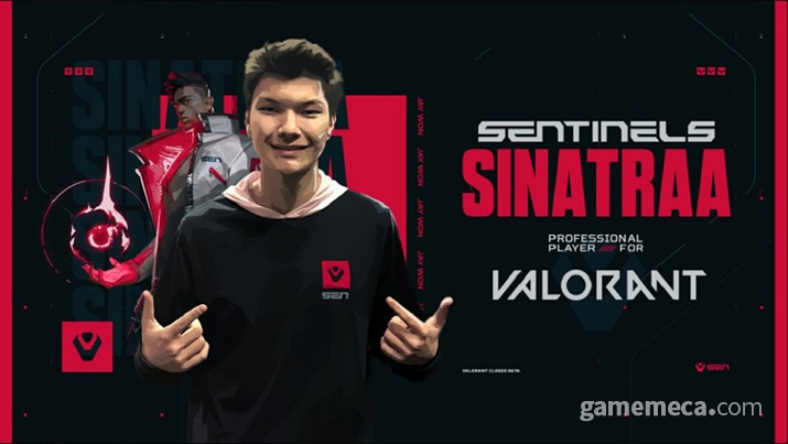 ▲ 발로란트 프로팀으로 이적했다 (사진출처: 센티널스 공식 홈페이지)