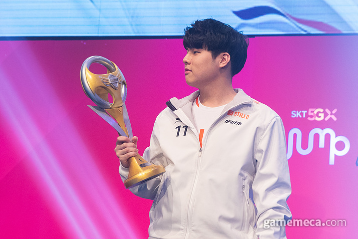 ▲ 카트라이더 정규 리그 통산 13회 우승을 기록한 문호준 (사진제공: 넥슨)