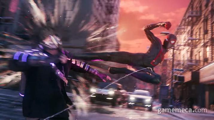 ▲ '스파이더맨: 마일즈 모랄레스' 공식 스크린샷 (사진출처: PS5 디지털 쇼케이스 생방송 갈무리)