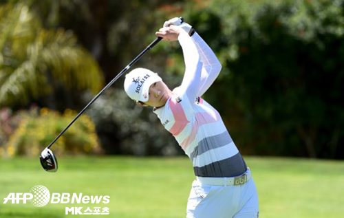 박성현이 30일(한국시간) LPGA 투어 기아클래식 2라운드에서 공동 선두에 오르며 시즌 2승 가능성을 높였다. 사진=AFPBBNEWS=News1