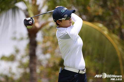 지은희(사진)가 하와이에서 열린 LPGA투어 롯데챔피언십서 최종 2위를 기록했다. 사진=AFPBBNews=News1