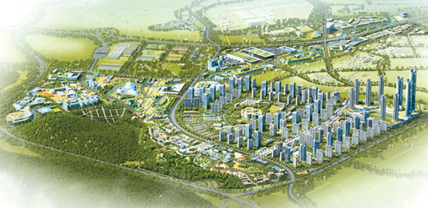 브레인시티 조감도.