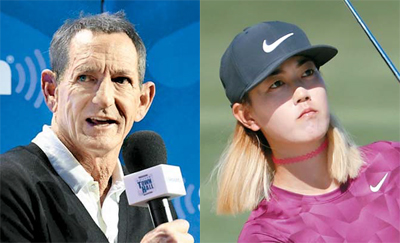 행크 헤이니. [사진 제공 = USA투데이] / 미셸 위 (왼쪽부터)