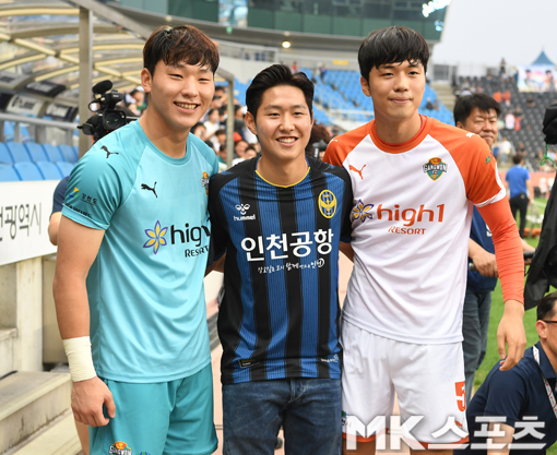 이광연, 이재익과 반가운 재회.