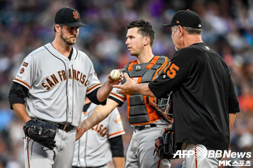 샌프란시스코는 포머랜츠를 비롯한 베테랑 투수들을 트레이드 카드로 활용했지만, 범가너와 스미스는 지켰다. 사진=ⓒAFPBBNews = News1