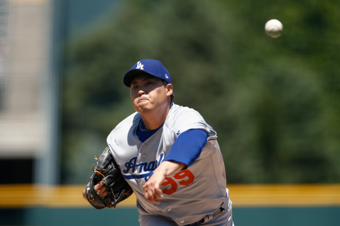 `투수들의 무덤` 넘어서는 류현진의 역투. [USATodaysports = 연합뉴스]