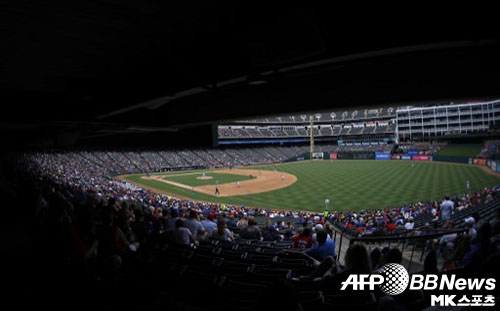 텍사스 홈구장 글로브라이프파크 전경. 사진=ⓒAFPBBNews = News1