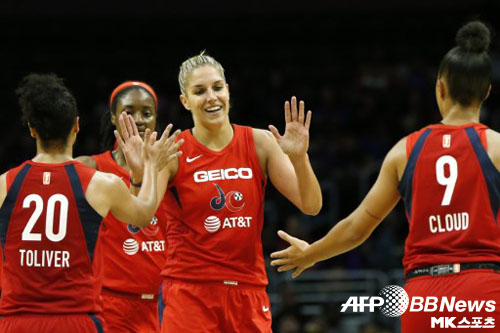 라스베가스는 엘레나 델레 도네를 막지 못했다. 사진=ⓒAFPBBNews = News1