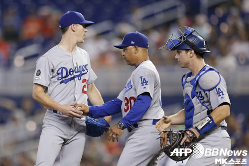 뷸러는 5회를 버티지 못했다. 사진(美 마이애미)=ⓒAFPBBNews = News1