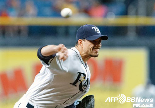 모튼은 7이닝 1실점 호투했지만, 패전투수가 됐다. 사진(美 세인트 피터스버그)=ⓒAFPBBNews = News1