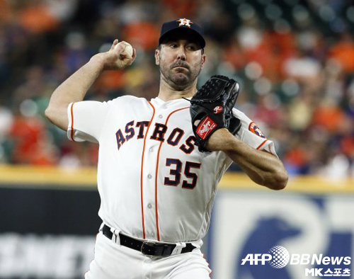 저스틴 벌랜더는 지난 22일(한국시간) 디트로이트를 상대했다. 사진=ⓒAFPBBNews = News1