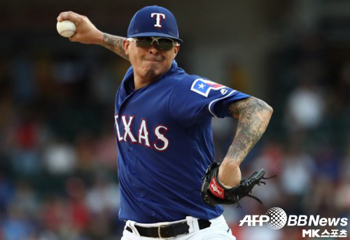 차베스가 팔꿈치 부상으로 시즌을 먼저 마쳤다. 사진=ⓒAFPBBNews = News1